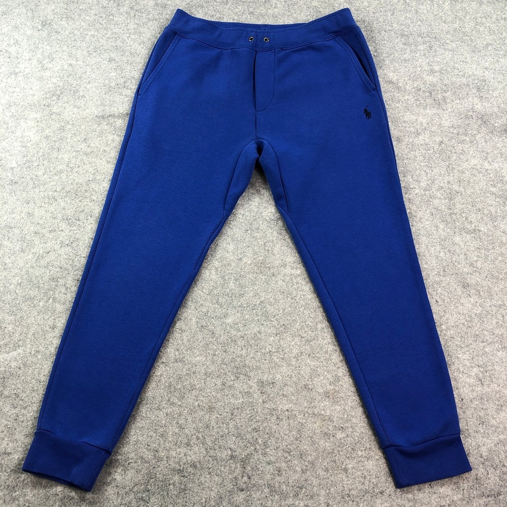 Polo Ralph Lauren Mens Jogger Sweatpants Small Blue Athletic Fit Classic Prep